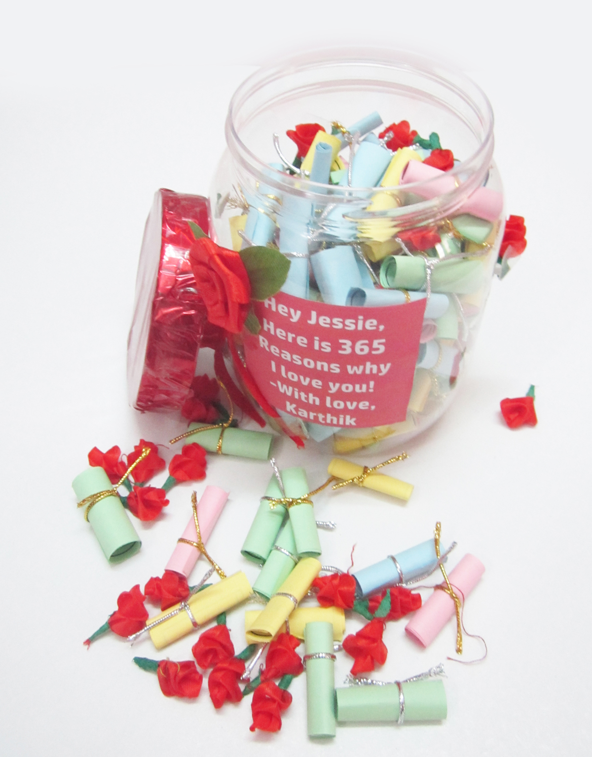 365 Reasons Why I Love You Personalized Gift Box Author Love
