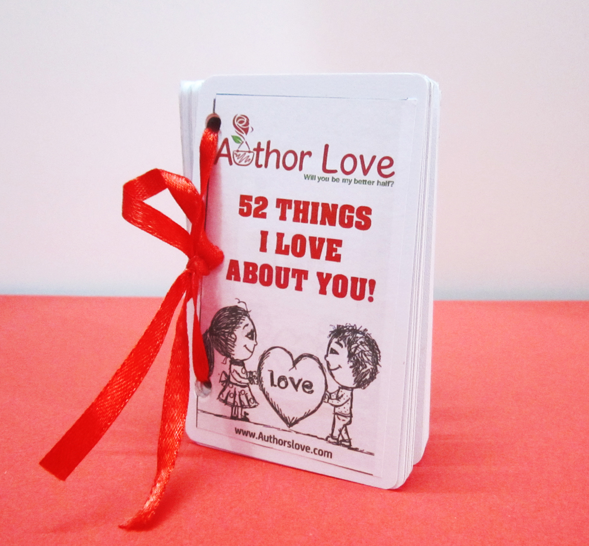 Love Cards Diary + Photo Chain Greeting Card Combo Personalized Gift
