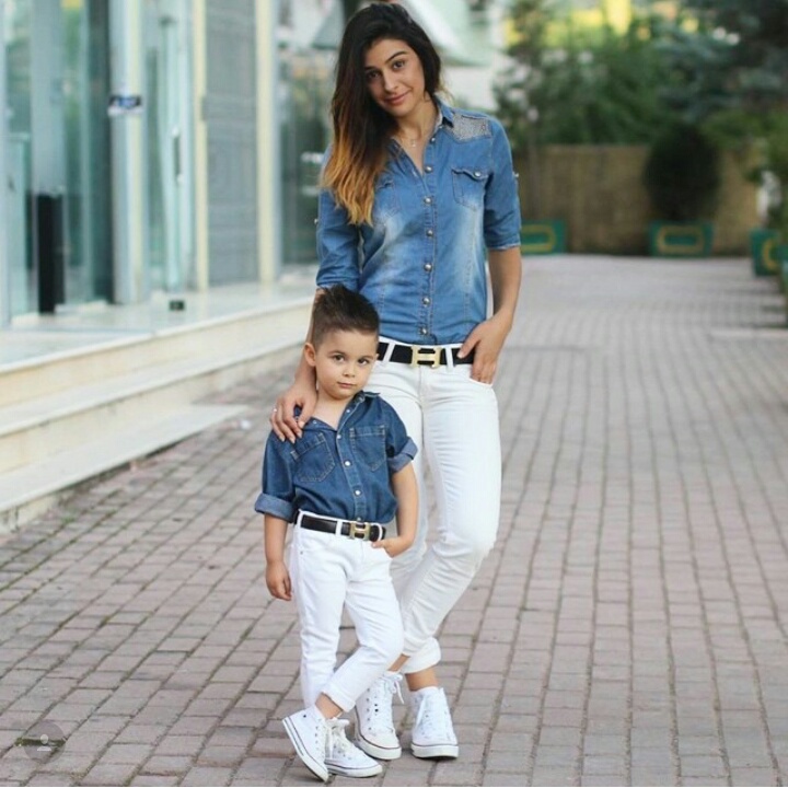 Mom and son combo dresses sale