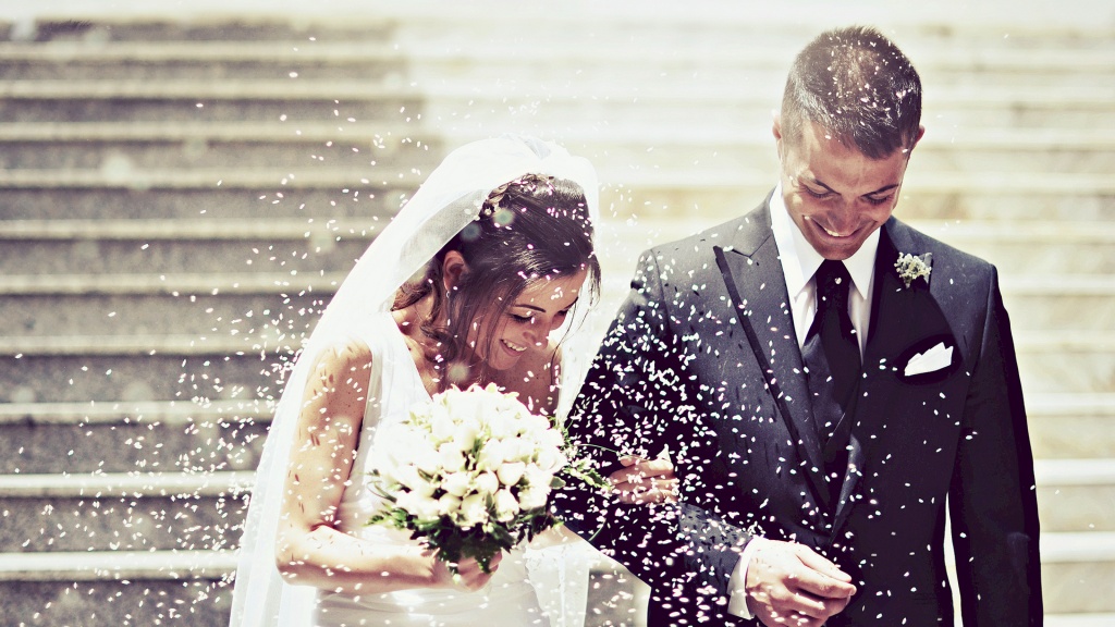HappyWeddingCoupleMarriedWallpaper Author Love