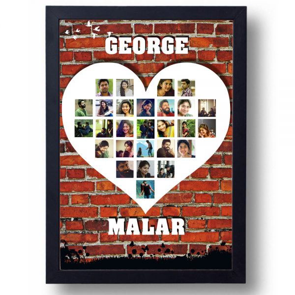 Beautiful Heart Shaped Portrait