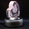 Photos Engraved in a Heart Shaped 3D Crystal - Image 3