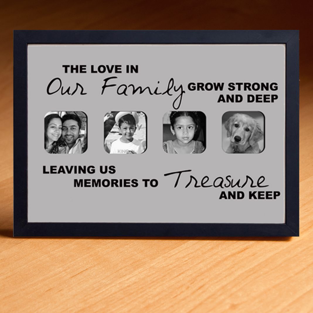 The Love in Family Photo Frame Author Love