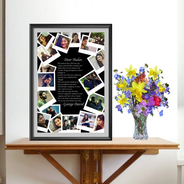 Polaroid photo collage Gift